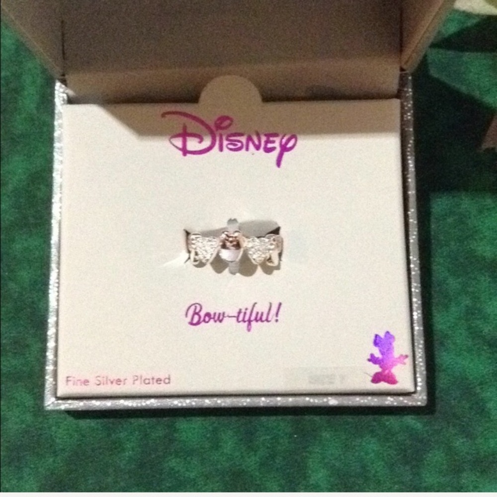 Disney Minnie Mouse Bow-tiful Silverplated ring - Picture 5 of 6